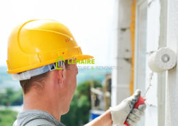 Pose peinture isolante Lemaire peinture & rénovation