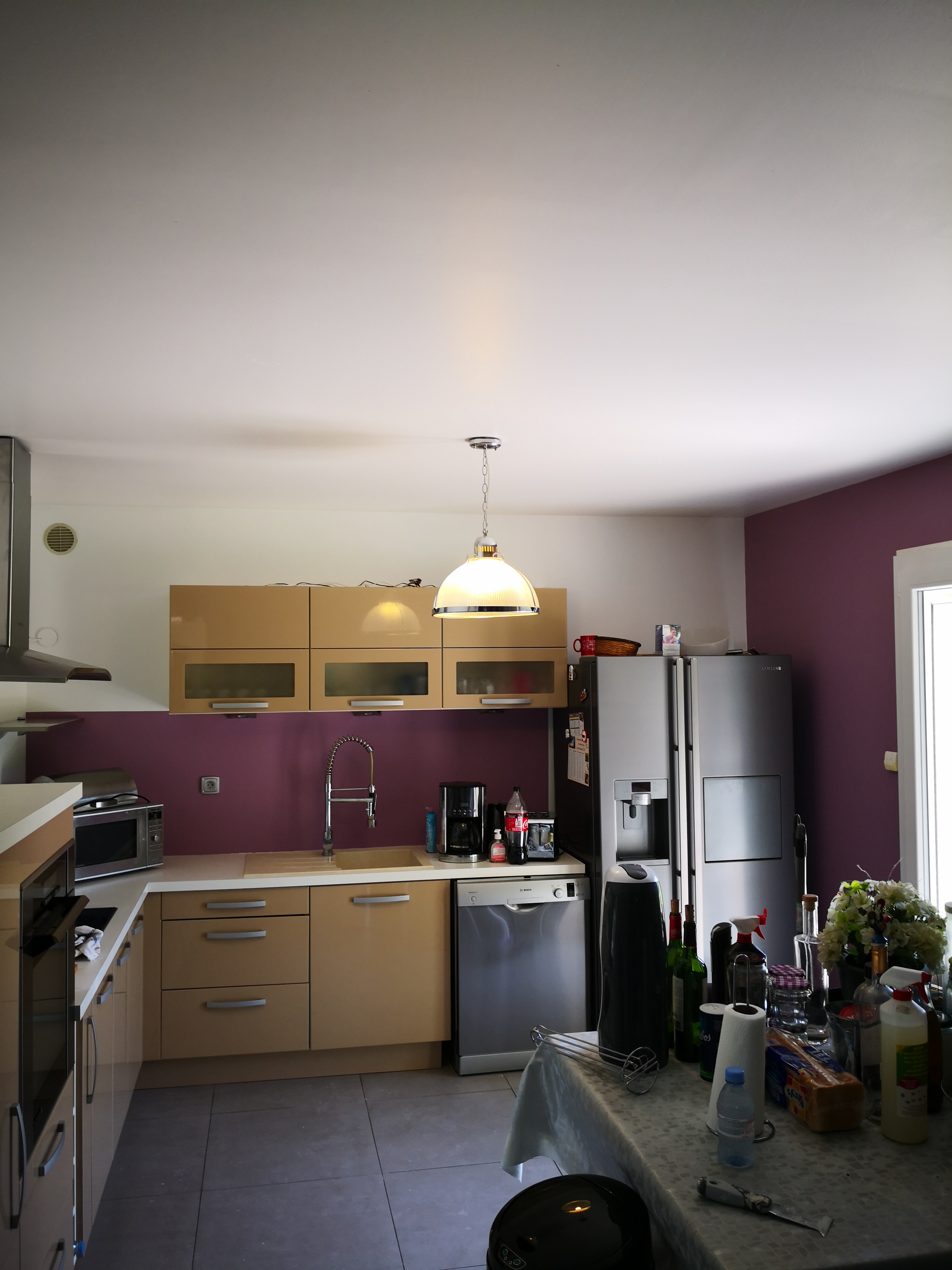 Rénovation peintures et cuisine d'une maison à Coulommiers