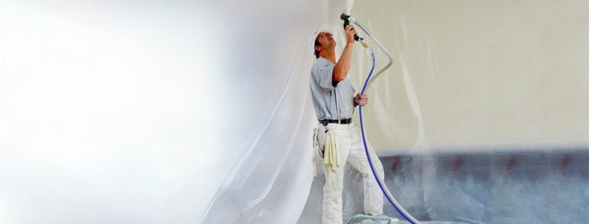 peinture-au-pistolet-lemaire-peinture-renovation - Quelle peinture pour plafond : nos conseils professionnels