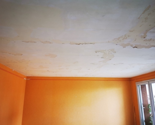Rénovation plafonds appartement Saint-Maur-des-Fossés Lemaire peinture rénovation